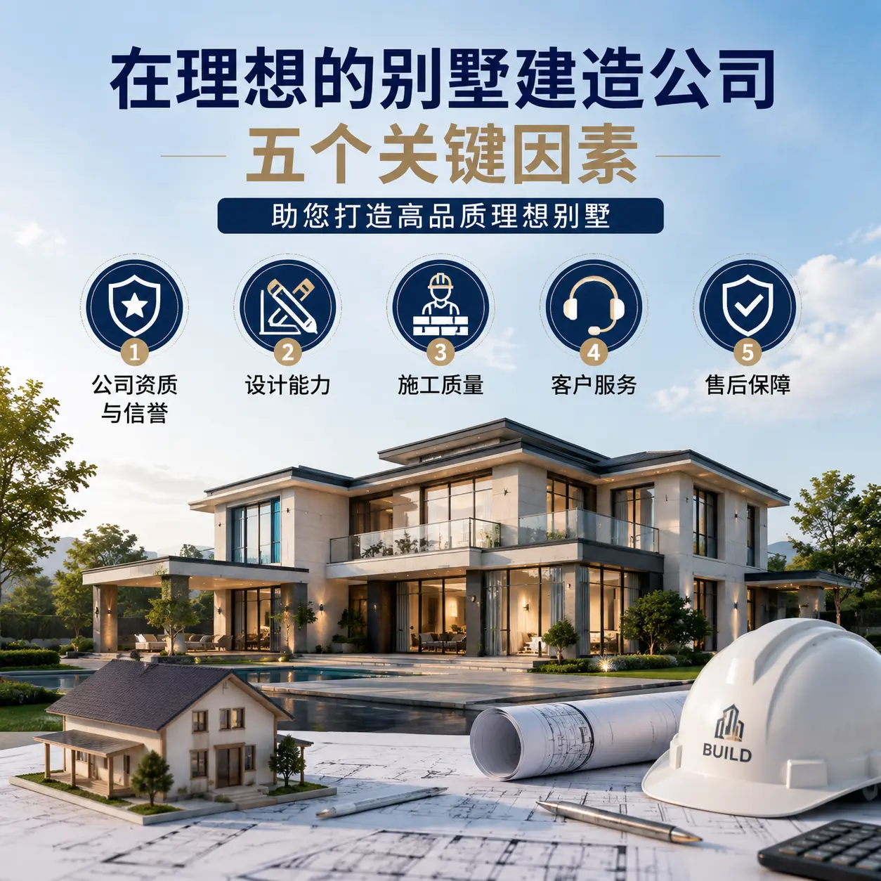 在 麻江 找到理想别墅建造公司的五个关键因素