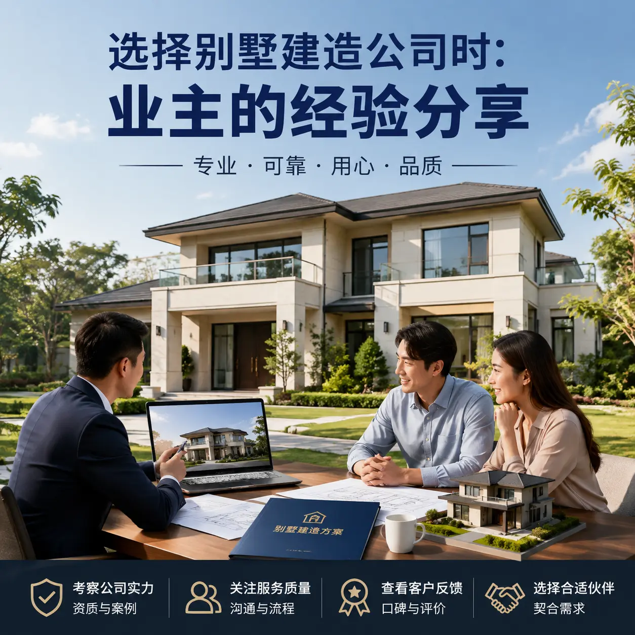 选择别墅建造公司时： 麻江 业主的经验分享