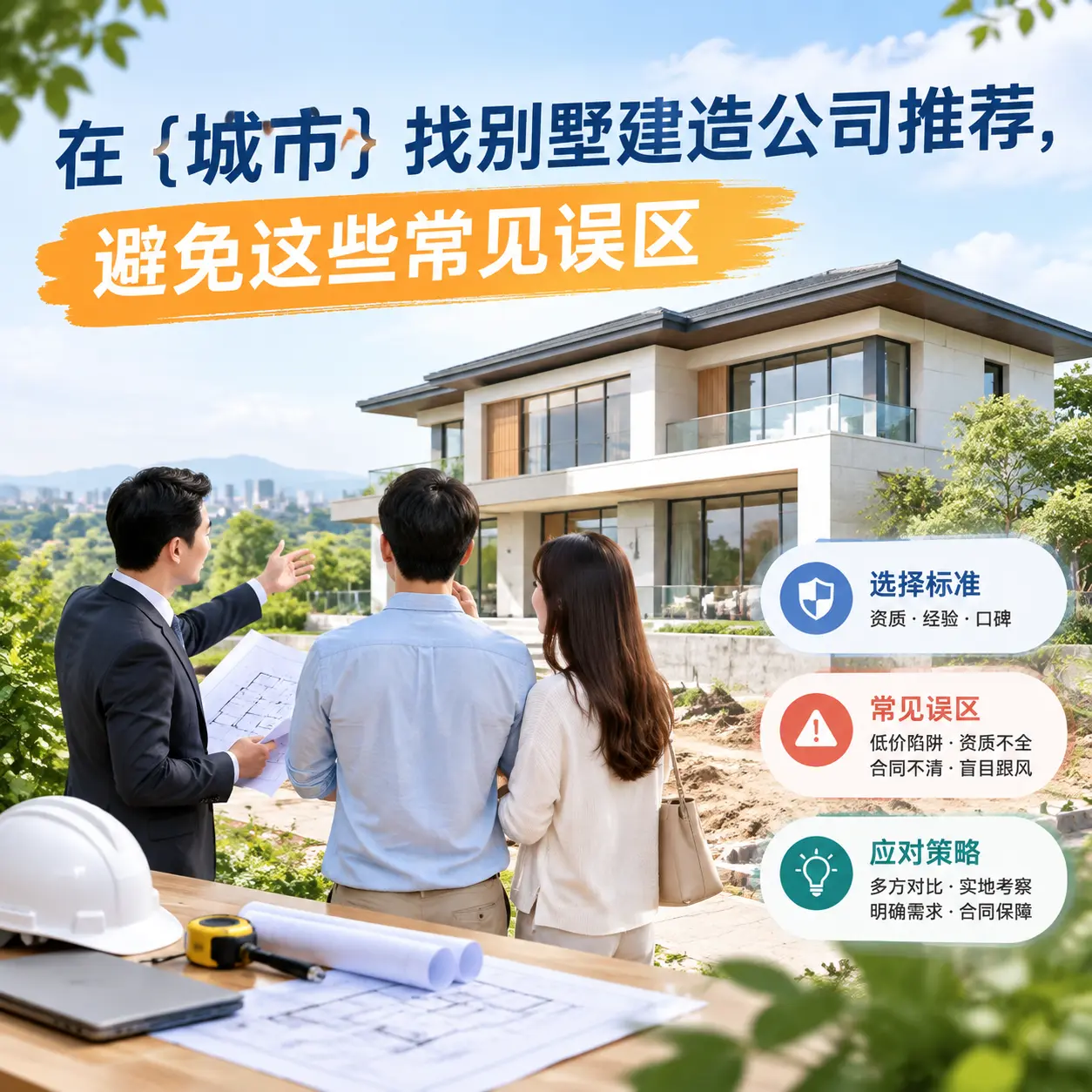 在 麻江 找别墅建造公司推荐,避免这些常见误区