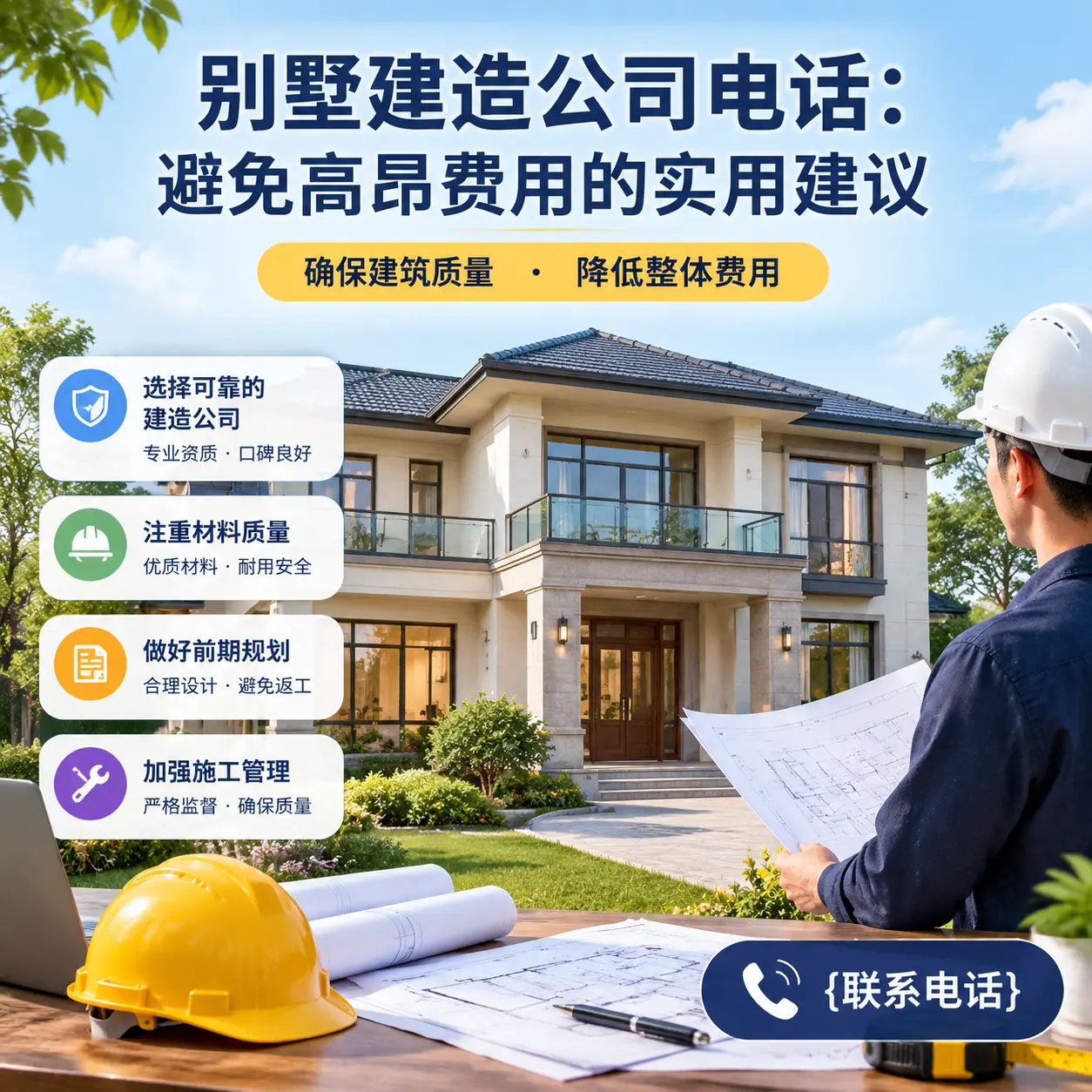 麻江别墅建造公司电话:避免高昂费用的实用建议