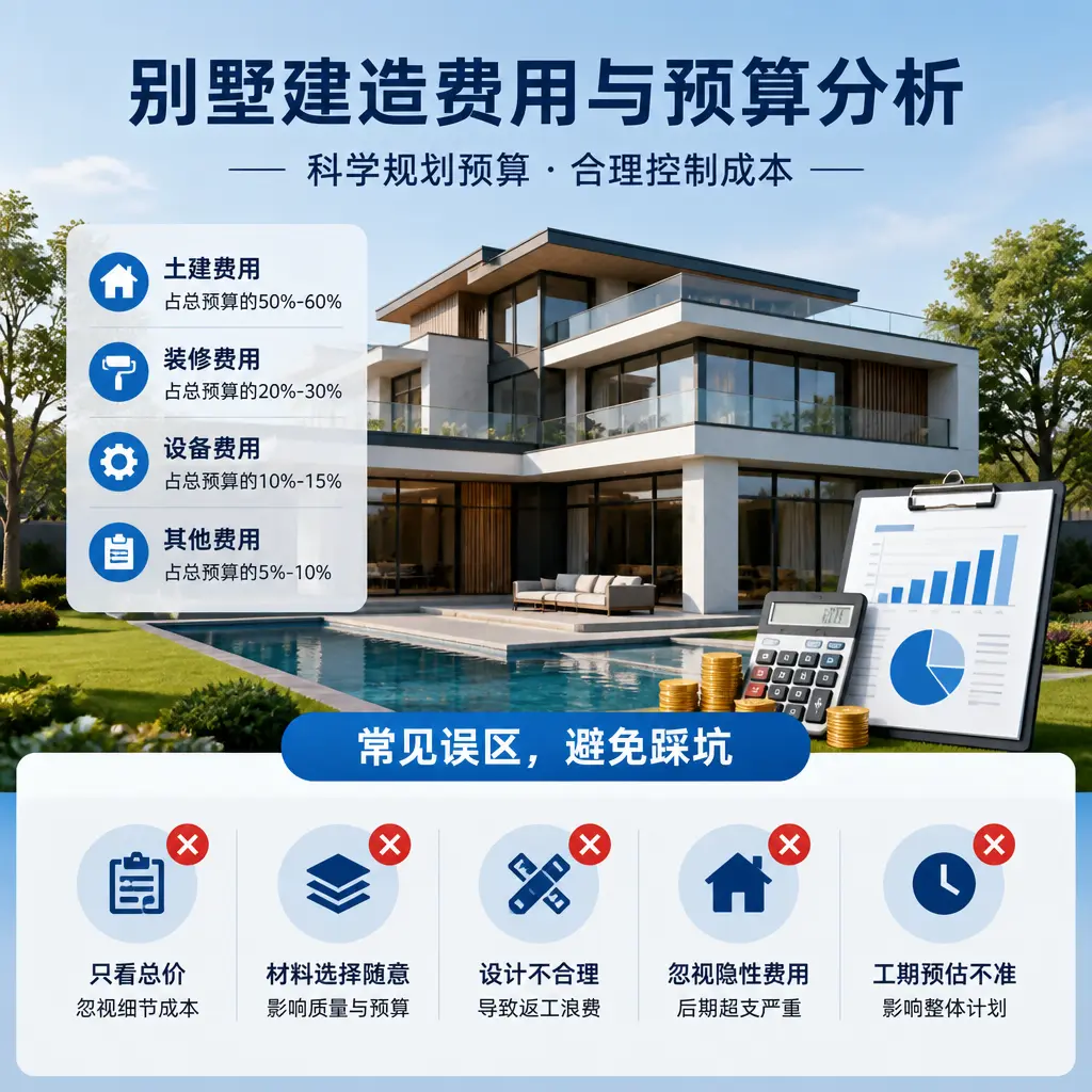 别墅建造公司推荐： 麻江 建造别墅的费用与预算分析