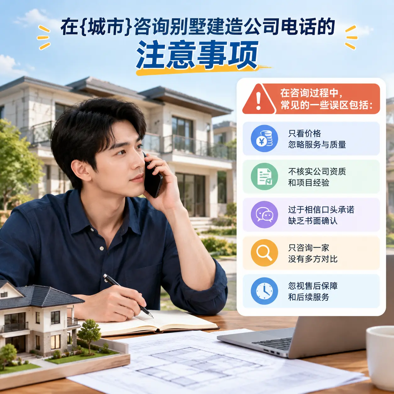 在麻江咨询别墅建造公司电话的注意事项
