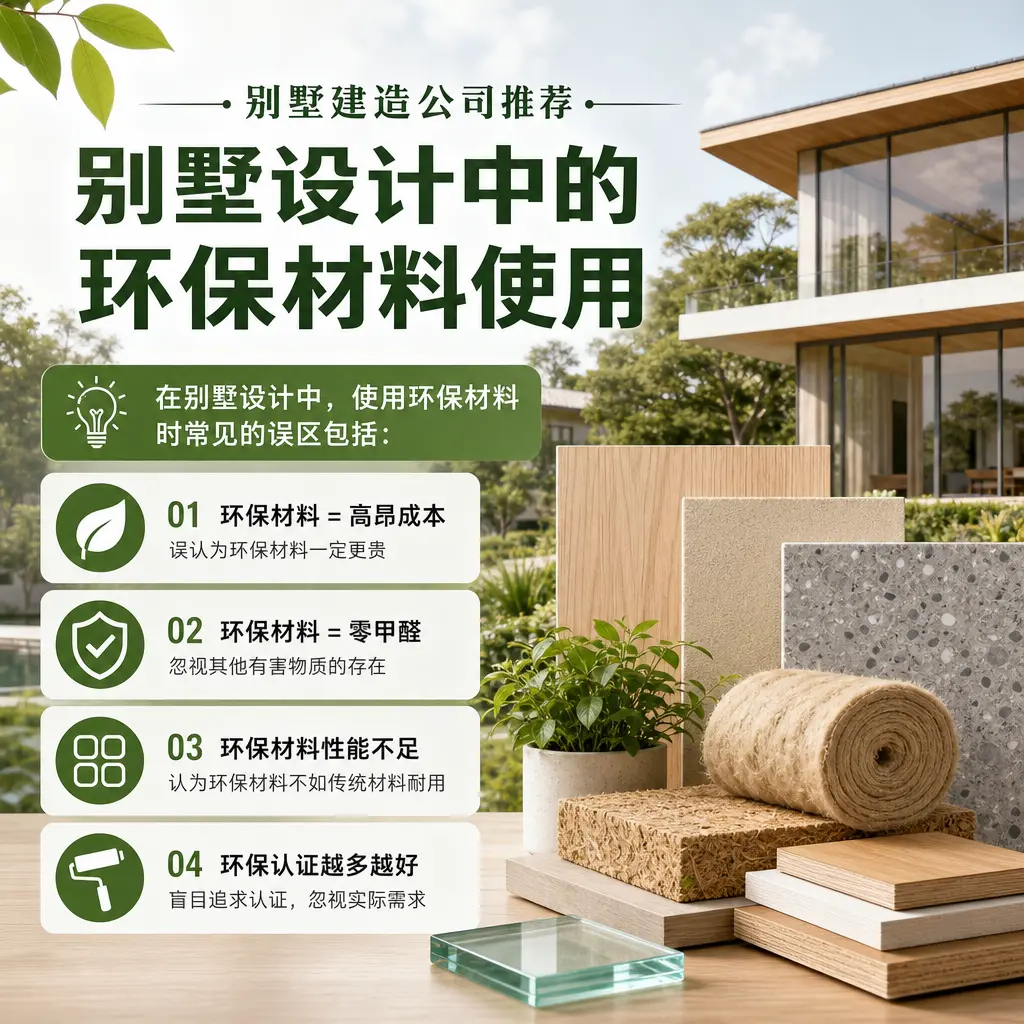 别墅建造公司推荐： 麻江 别墅设计中的环保材料使用